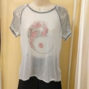 Aeropostale Short Sleeve Burnout T-Shirt